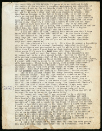 The Small Saga of the Baycon