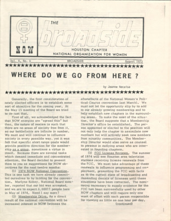Broadside, Vol. 4, No. 8, August 1973