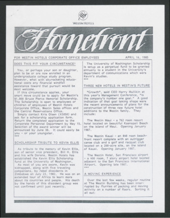Homefront, April 16, 1985