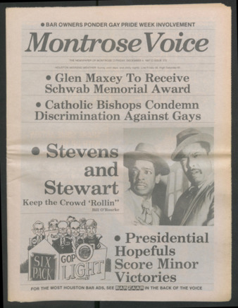 Montrose Voice, No. 372, December 11, 1987