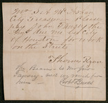 Letter from Thomas Ryan to S. A. McAshan, 1874 May 1
