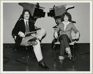 Cathy Price and another channel eight news anchor