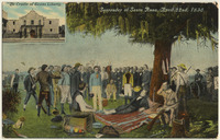 Cradle of Texas Liberty and surrender of Santa Anna