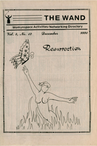 The Wand, Vol. 8, No. 12, December 1991