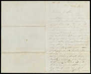Letter from William Edgerton to Dorothy Edgerton, regarding money and a home