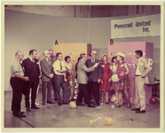 Set of Pennzoil-sponsored game show 