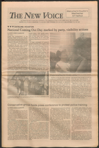 The New Voice, No. 573, October 18-24, 1991