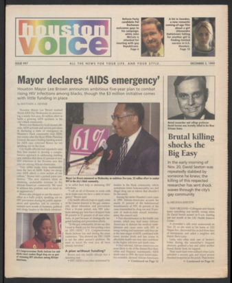 Houston Voice, No. 997, December 3, 1999