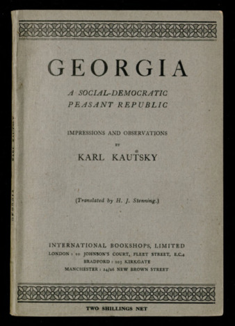 Georgia, a social-democratic peasant republic, impressions and observations