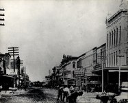 Main Street facing north at Preston Avenue