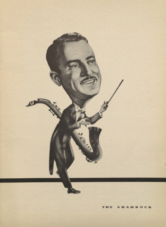 The Shamrock Hotel menu, August 23, 1949