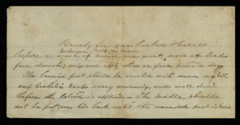 Remedy for sore-backed horses