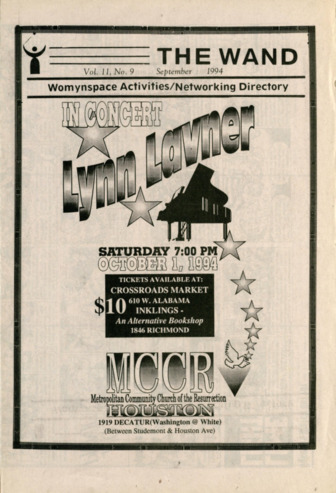 The Wand, Vol. 11, No. 9, September 1994