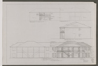 Job 66-10, Memorial Creole Apartments, Sheet 20: Elevations, buildings 12 & 14