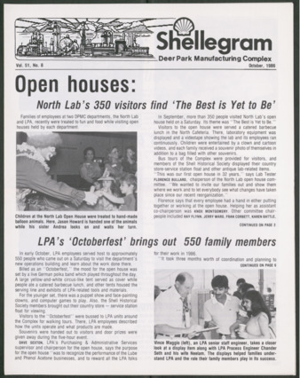 Shellegram, Vol. 51, No. 8, October 1986