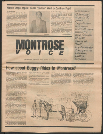 Montrose Voice, No. 125, March 18, 1983