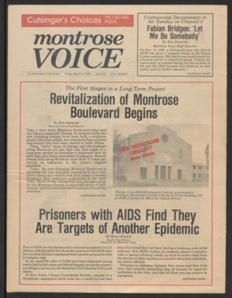 Montrose Voice, No. 282, March 21, 1986