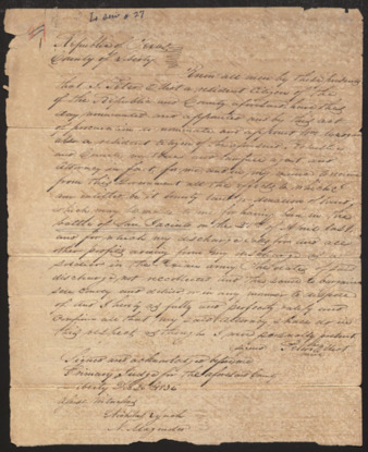 Court document regarding the nomination of William Logan as Power of Attorney over Peter Elliot