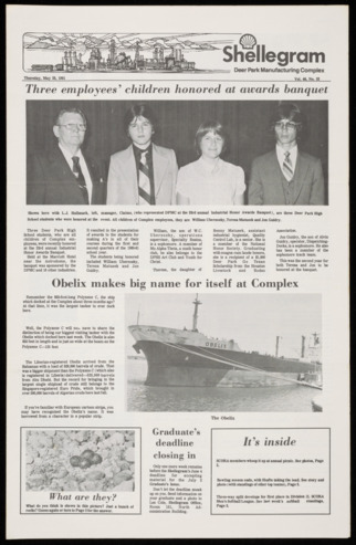 Shellegram, Vol. 46, No. 22, May 28, 1981