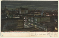 Bird's-Eye view from Oriental Hotel, Dallas, Texas