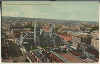View from the Scanlon building, Houston, Texas