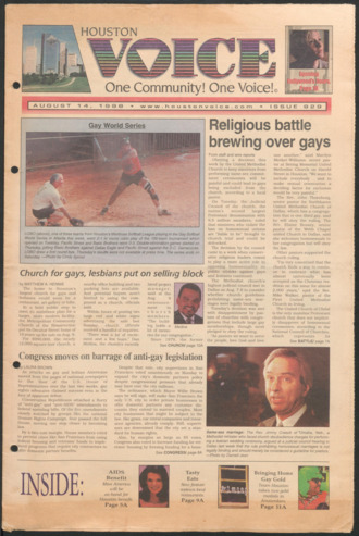 Houston Voice, No. 929, August 14, 1998