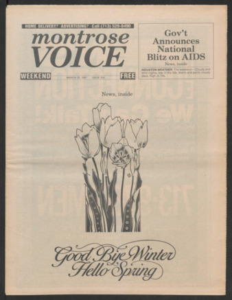 Montrose Voice, No. 334, March 20, 1987