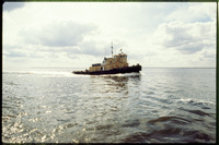 Shrimp boat in Gulf of Mexico