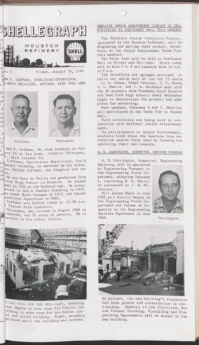 Shellegraph, No. 5, January 30, 1970