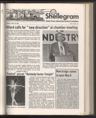 Shellegram, Vol. 47, No. 17, April 29, 1982