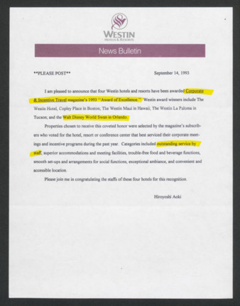 News bulletin, September 14, 1993