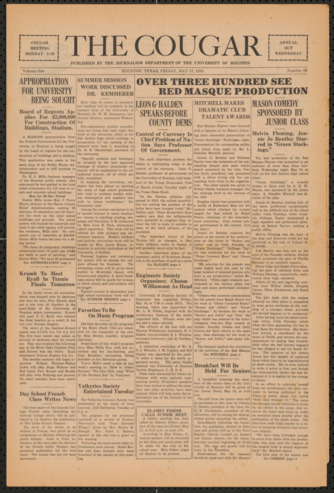 The Cougar, Vol. 1, No. 29, May 17, 1935