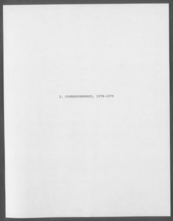 Correspondence for Mary D. Albrecht