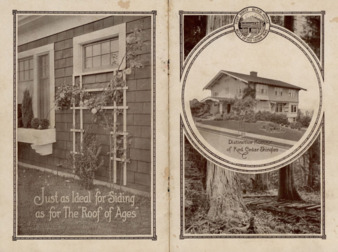 Distinctive homes of Red Cedar Shingles