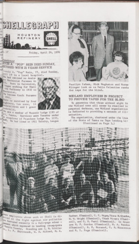 Shellegraph, No. 17, April 24, 1970