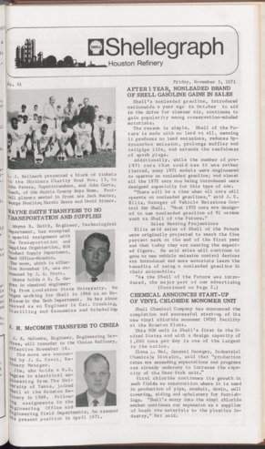 Shellegraph, No. 41, November 5, 1971