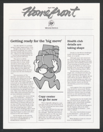 Homefront, April 1981