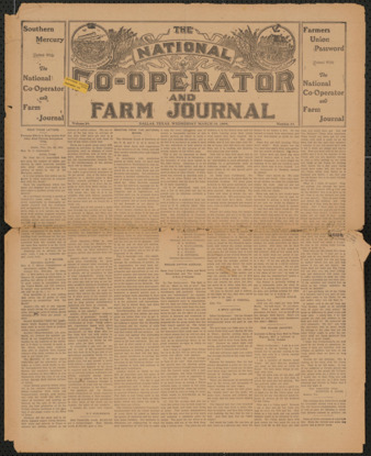 The National Co-Operator and Farm Journal, Vol. 29, No. 23, March 18, 1908