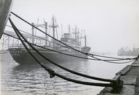Japanese liner on Houston Ship Channel