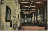 Interior of the Alamo, San Antonio, Texas