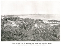 View of the City of Bombay and Back Bay from the Ridge