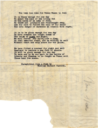 The Time has Come for Texas Women to Feel