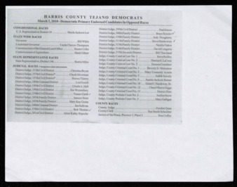 Harris County Tejano Democrats