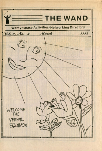 The Wand, Vol. 9, No. 3, March 1992