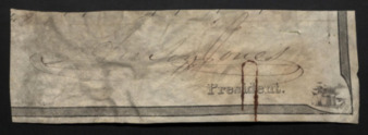 Signature of Anson Jones