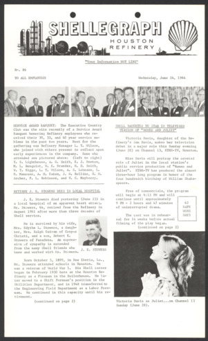 Shellegraph, No. 86, June 24, 1964