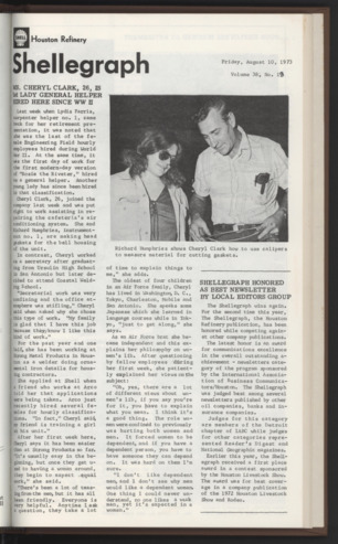 Shellegraph, Vol. 38, No. [18], August 10, 1973