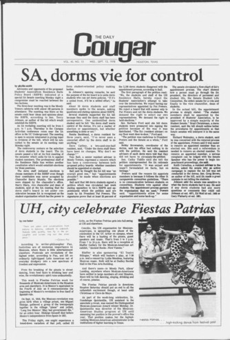 The Daily Cougar. Vol. 45, No. 13, September 13, 1978.