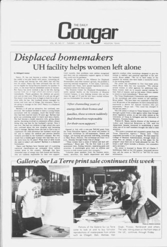 The Daily Cougar. Vol. 45, No. 27, October 3, 1978.