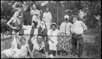 Group of people in costumes